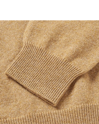 Мужской светло-коричневый свитер с v-образным вырезом от J.Crew