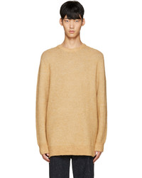 Мужской светло-коричневый свитер с круглым вырезом от 3.1 Phillip Lim