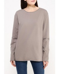 Женский светло-коричневый свитер с круглым вырезом от Aurora Firenze