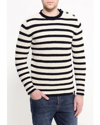 Мужской светло-коричневый свитер с круглым вырезом от Celio