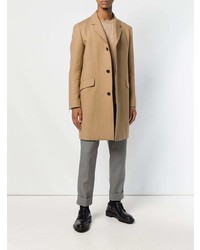 Мужской светло-коричневый свитер с круглым вырезом от Jil Sander