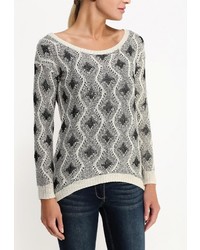 Женский светло-коричневый свитер с круглым вырезом от Emoi