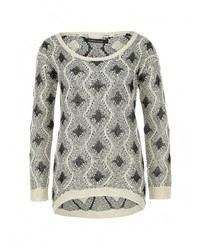 Женский светло-коричневый свитер с круглым вырезом от Emoi