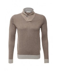 Мужской светло-коричневый свитер с круглым вырезом от Gas