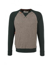 Мужской светло-коричневый свитер с круглым вырезом от HoodieBuddie