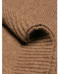 Мужской светло-коричневый свитер с круглым вырезом от DSQUARED2