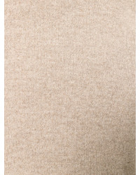 Мужской светло-коричневый свитер с круглым вырезом от Pringle