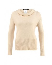 Женский светло-коричневый свитер с круглым вырезом от Pennyblack