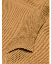Женский светло-коричневый свитер с круглым вырезом от Stella McCartney