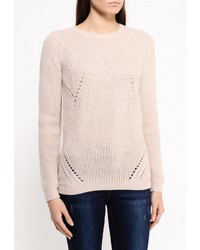 Женский светло-коричневый свитер с круглым вырезом от Tom Farr