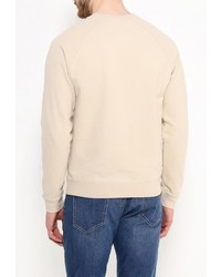 Мужской светло-коричневый свитер с круглым вырезом от Topman