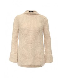 Женский светло-коричневый свитер с круглым вырезом от Topshop