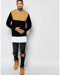 Мужской светло-коричневый свитер от Asos