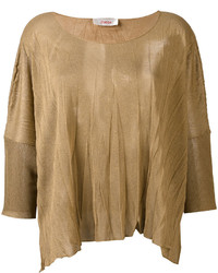 Женский светло-коричневый свитер от Jucca