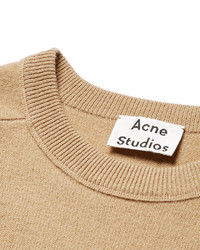 Мужской светло-коричневый свитер от Acne Studios