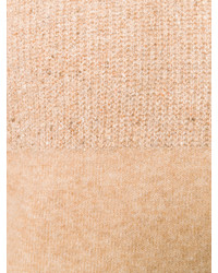 Мужской светло-коричневый свитер от Roberto Collina