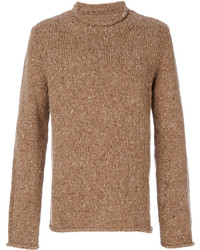 Мужской светло-коричневый свитер от Maison Margiela