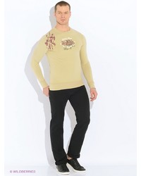 Мужской светло-коричневый свитер от Von Dutch