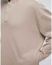 Мужской светло-коричневый свитшот от Asos