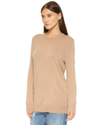 Светло-коричневый свободный свитер от Equipment