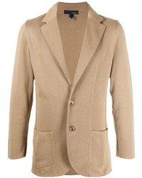 Мужской светло-коричневый хлопковый пиджак от Lardini