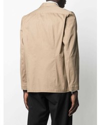 Мужской светло-коричневый хлопковый пиджак от Lardini