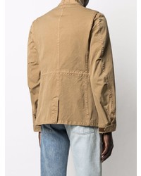 Мужской светло-коричневый хлопковый пиджак от Junya Watanabe MAN