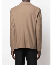 Мужской светло-коричневый хлопковый пиджак от Harris Wharf London