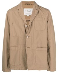 Мужской светло-коричневый хлопковый пиджак от Woolrich
