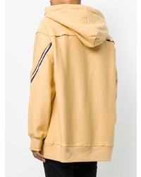 Мужской светло-коричневый худи от Facetasm