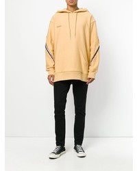 Мужской светло-коричневый худи от Facetasm