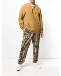 Мужской светло-коричневый худи от Stussy