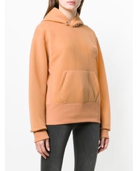 Женский светло-коричневый худи от Helmut Lang