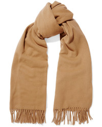 Женский светло-коричневый шарф от Acne Studios