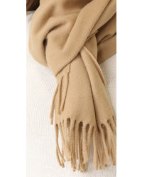 Женский светло-коричневый шарф от A.P.C.