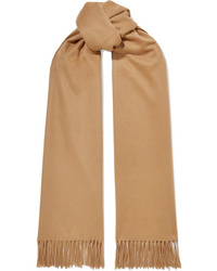 Женский светло-коричневый шарф от Johnstons of Elgin