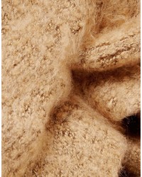 Женский светло-коричневый шарф от Asos