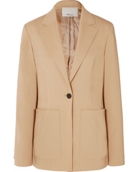 Женский светло-коричневый шерстяной пиджак от 3.1 Phillip Lim