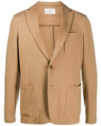 Мужской светло-коричневый шерстяной пиджак от Altea