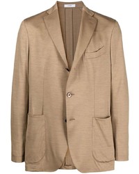 Мужской светло-коричневый шерстяной пиджак от Boglioli