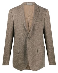Мужской светло-коричневый шерстяной пиджак от Corneliani