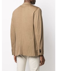 Мужской светло-коричневый шерстяной пиджак от Boglioli