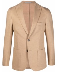 Мужской светло-коричневый шерстяной пиджак от Eleventy