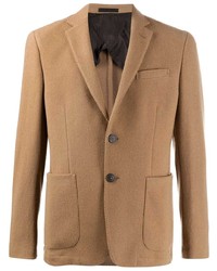 Мужской светло-коричневый шерстяной пиджак от Pal Zileri