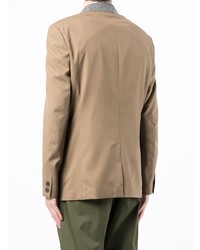 Мужской светло-коричневый шерстяной пиджак от Kolor