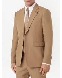 Мужской светло-коричневый шерстяной пиджак от Burberry