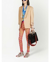 Мужской светло-коричневый шерстяной пиджак от Gucci