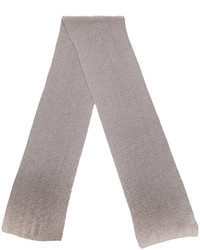 Мужской светло-коричневый шерстяной шарф от Canali