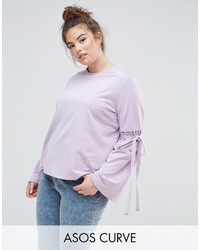 Светло-фиолетовая блузка от Asos