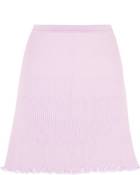 Светло-фиолетовая вязаная юбка от J.W.Anderson